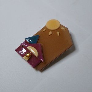 Vintage House Pin By Lucinda